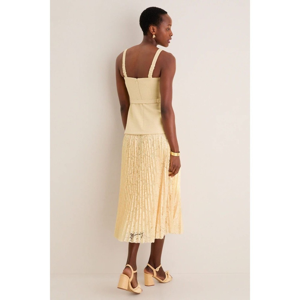 NWT ASTR the Label Tuckernuck Yellow Caitlin Midi Dress (MSRP: $188) Size Medium - Picture 4 of 11